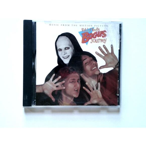 Bill & Ted's Bogus Journey CD 1991 Soundtrack Rock Metal Kiss Megadeth Slaughter - Picture 1 of 3